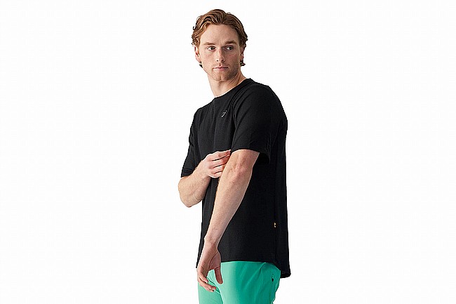 Velocio Mens Merino Trail Jersey  Black
