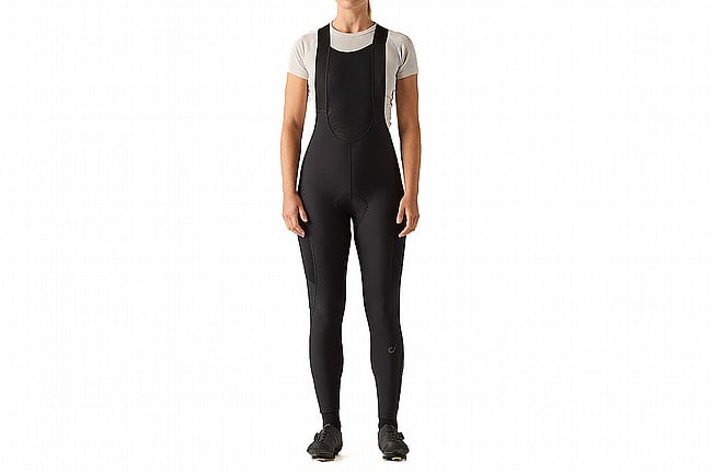 Velocio Womens Luxe Thermal Bib Tights Black