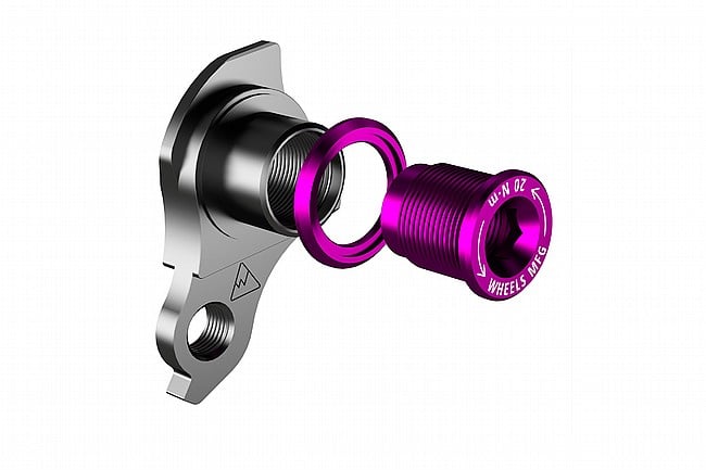 Wheels Mfg Universal Derailleur Hanger Black/Purple