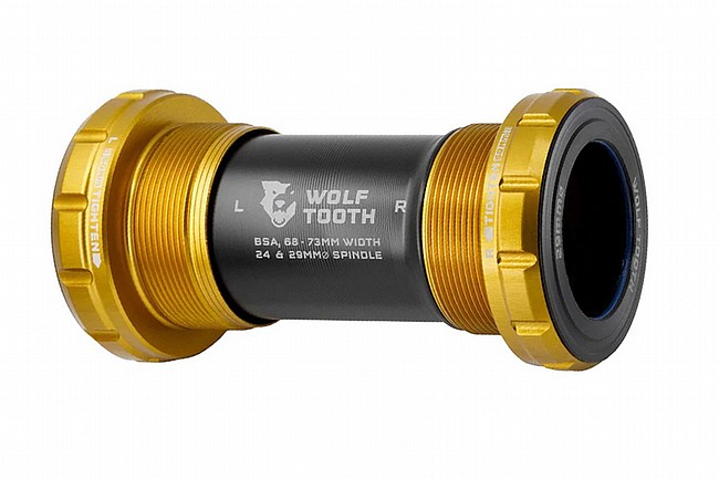 Wolf Tooth Components BSA Bottom Bracket Gold - DUB (29mm)
