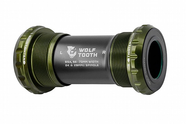 Wolf Tooth Components BSA Bottom Bracket Olive - 24mm