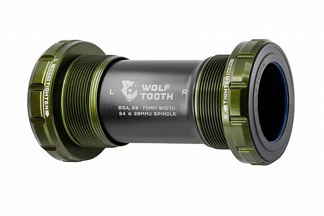 Wolf Tooth Components BSA Bottom Bracket Olive - DUB (29mm)