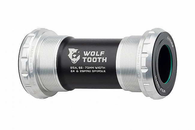 Wolf Tooth Components BSA Bottom Bracket Silver - 24mm