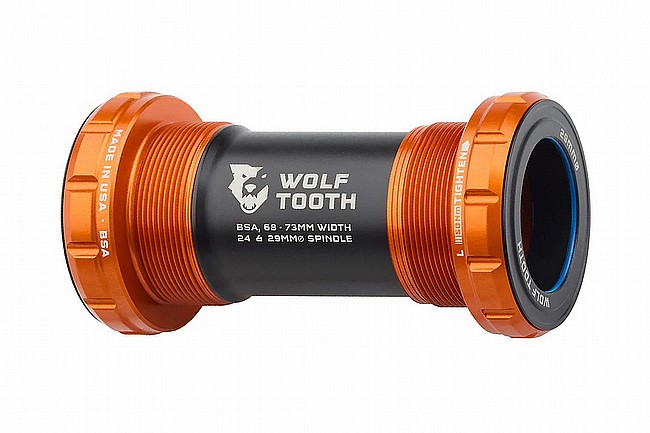 Wolf Tooth Components BSA Bottom Bracket Orange - DUB (29mm)