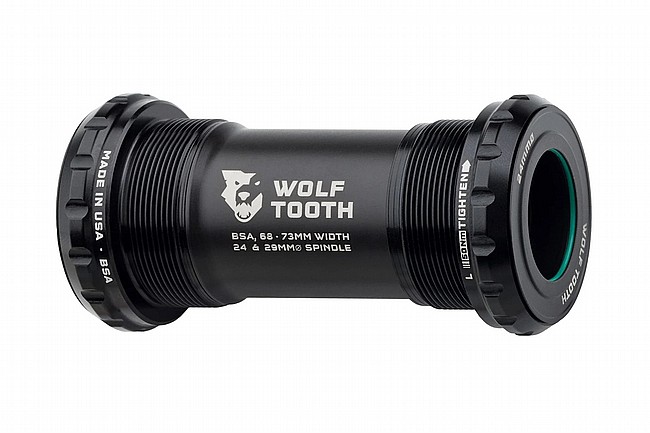Wolf Tooth Components BSA Bottom Bracket Black - 24mm