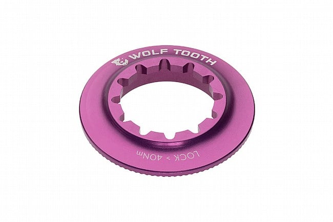 Wolf Tooth Components Centerlock Internal Rotor Lockring Purple