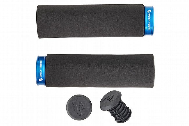 Wolf Tooth Components Fat Paw Lock-On Grips Blue
