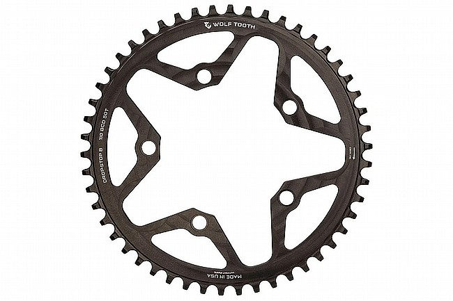 Wolf Tooth Components 110 BCD 5-Bolt Chainrings For Shimano 50t-52t