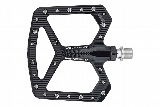 Wolf Tooth Components Ripsaw Aluminum Pedals Black