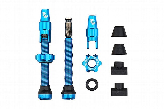 Wolf Tooth Components Clik Tubeless Valve Stems Blue