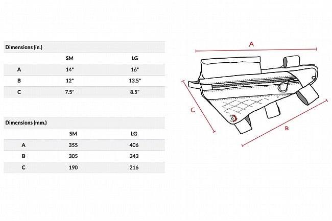 Revelate Designs Choss Frame Bag 