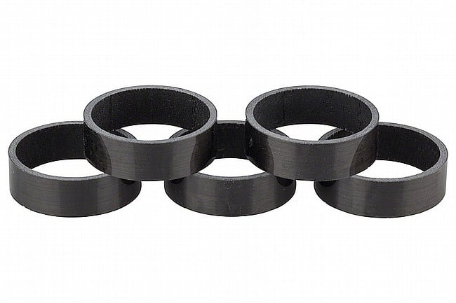 WHISKY No.7 Carbon Headset Spacer (5-Pack) 10mm - Gloss Carbon