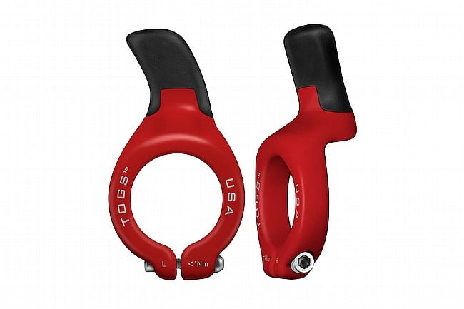 TOGS Flex MTB Thumbgrips Red