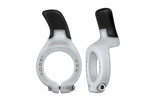TOGS Flex MTB Thumbgrips Natural (Clear)