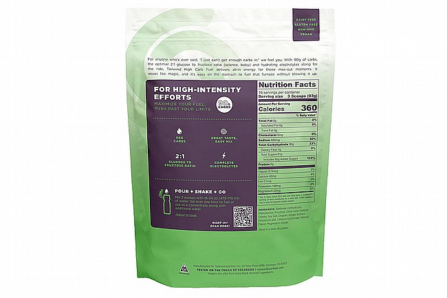 Tailwind Nutrition High Carb Fuel (16 Servings) Ginger Lime
