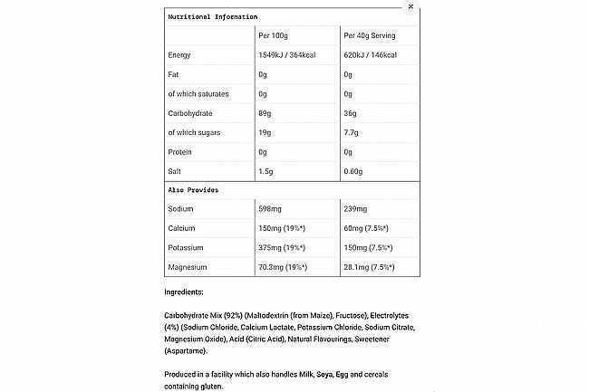 Science In Sport Go Electrolyte Powder Bottle 1.6kg (40 Servings) 