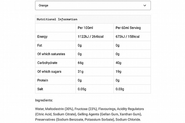 Science In Sport Beta Fuel Gel 60ml (30 Pack) Orange