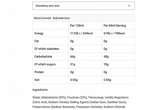 Science In Sport Beta Fuel Gel 60ml (30 Pack) Strawberry & Lime