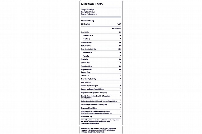 Science In Sport GO Electrolyte Drink Mix Orange