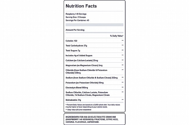 Science In Sport GO Electrolyte Drink Mix Raspberry