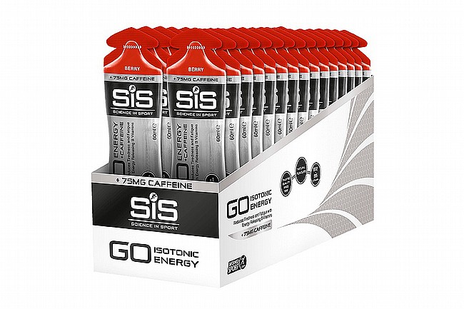 Science In Sport GO Energy + Caffeine Gels (30 pack) Berry