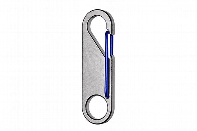 Spurcycle Key Clip Ti Body // SS Gate Blue