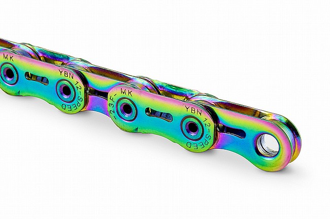 YBN MK120 12-Speed Flattop Road Chain Rainbow