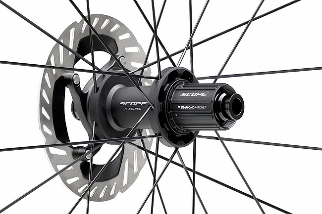 Scope R6 Race Series Carbon Disc Brake Wheelset Rotors Not Included