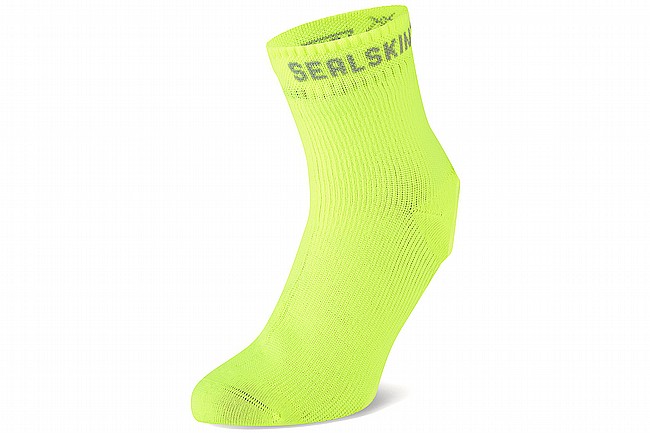 SealSkinz Thetford Waterproof All Weather Cycle Oversock Neon Yellow