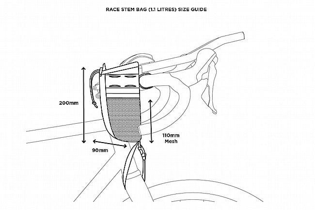 Restrap Race Stem Bag (1.1L) 