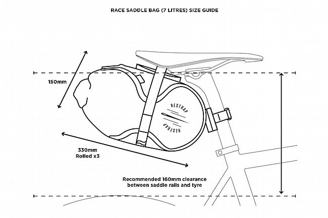 Restrap Race Saddle Bag (7.0L) 