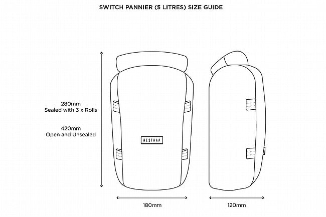 Restrap Switch Pannier - 5L 