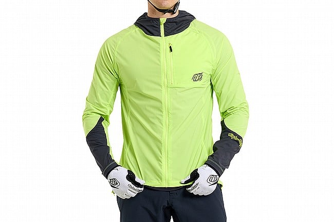Troy Lee Designs Mens Drift Windbreaker Mono Glo Yellow