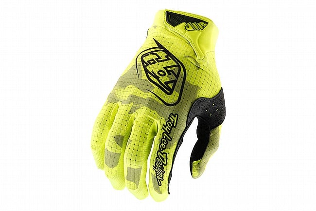 Troy Lee Designs Air Glove Blotted Flow Yellow