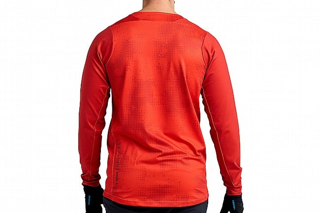 Troy Lee Designs Mens Skyline LS Chill Jersey Scattered Fire Orange