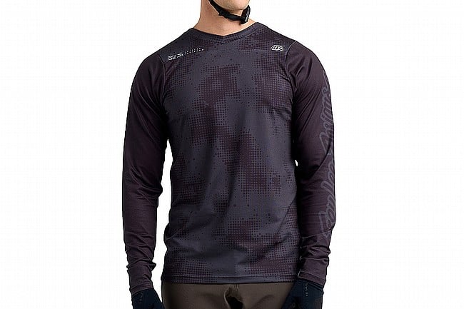 Troy Lee Designs Mens Skyline LS Chill Jersey Scattered Carbon