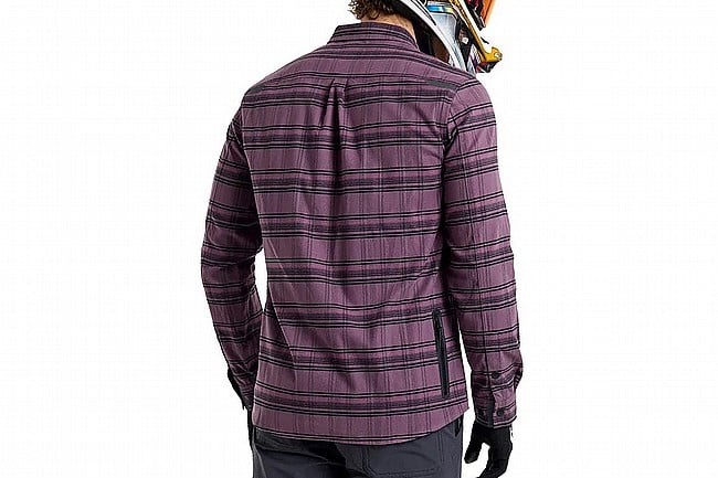Troy Lee Designs Mens Grind Flannel Deep Purple