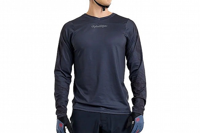 Troy Lee Designs Mens Skyline Chill LS Jersey Rockslide Obsidian
