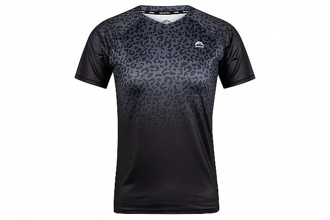 Zoic Womens Avery MTB Jersey Black Cheetah