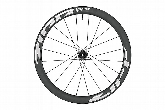 Zipp 404 S Carbon Disc Brake Wheels White Decal - Rear
