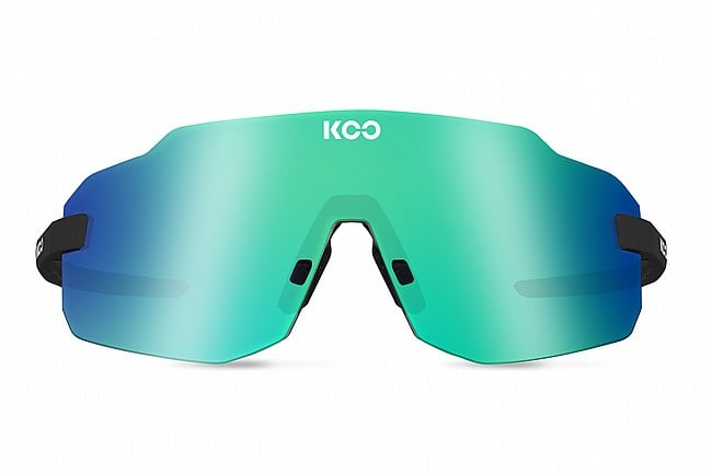 KOO Supernova Sunglasses Black Matte/Green