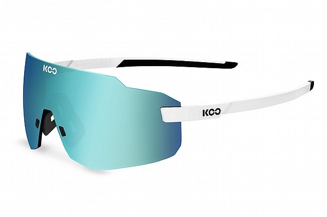 KOO Supernova Sunglasses White/Turquoise