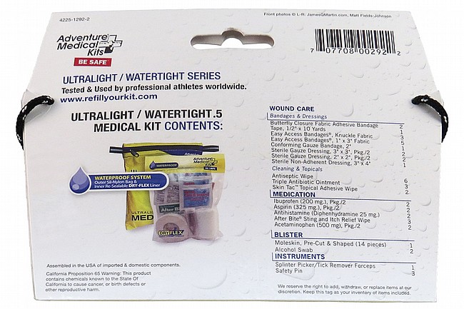 Adventure Medical Kits Ultralight / Watertight .5 Medical Kit 