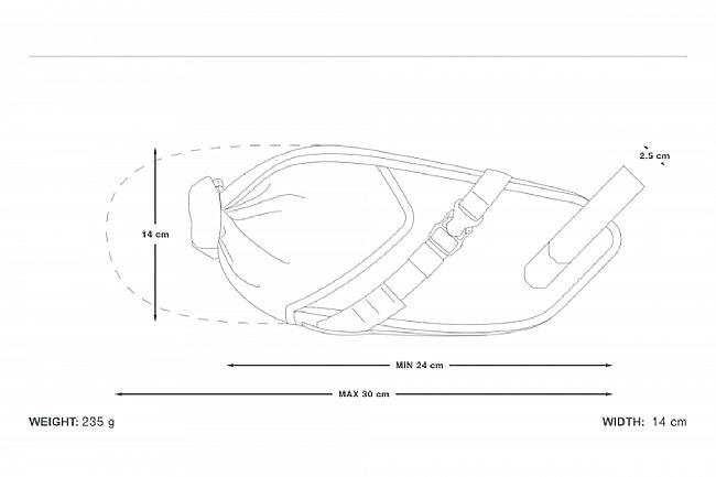 Apidura Backcountry Saddle Pack 4.5L