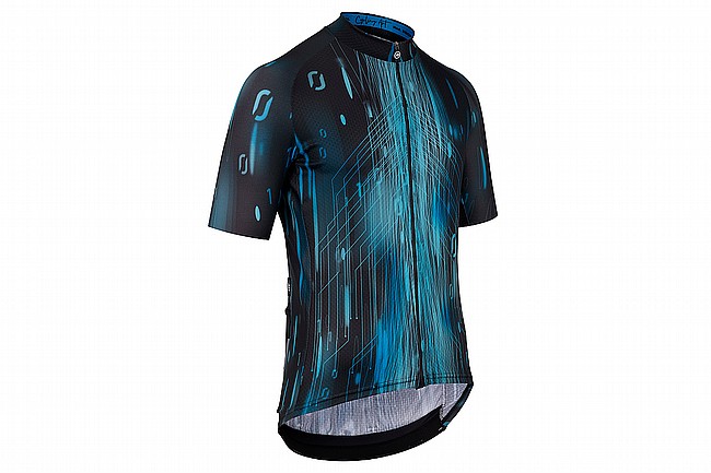 Assos Mens Mille GT Jersey C2 Drop Head Cyber Blue