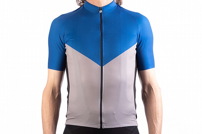 Assos Mens Chevron Jersey LTD Blue Chevron
