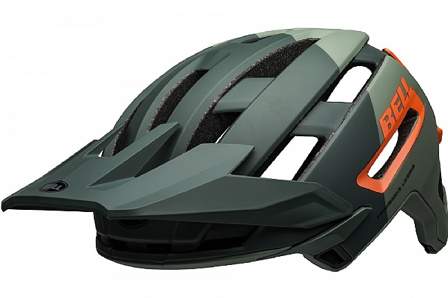 Bell Super Air MIPS MTB Helmet Matte/Gloss Green/Infrared
