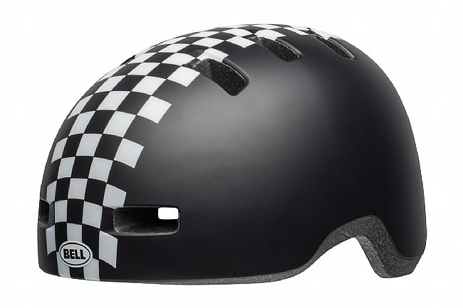Bell Lil Ripper Child Helmet Checkers Matte Black/White
