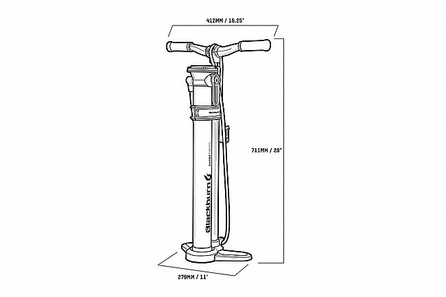 Blackburn Chamber Tubeless Floor Pump 