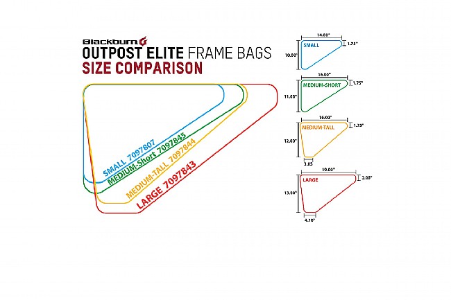 Blackburn Outpost Elite Frame Bag Blackburn Outpost Elite Frame Bag
